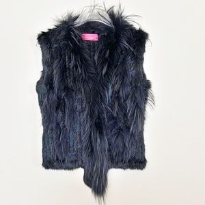 Pookie & Sebastian Real Fur Vest